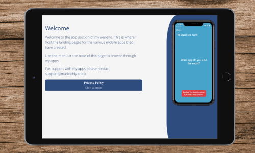 App Landing Theme